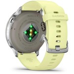 Venu 4 45mm Silver/Citron Silicone band