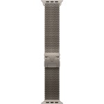 49mm NaturalTitanium Milanese Loop Large