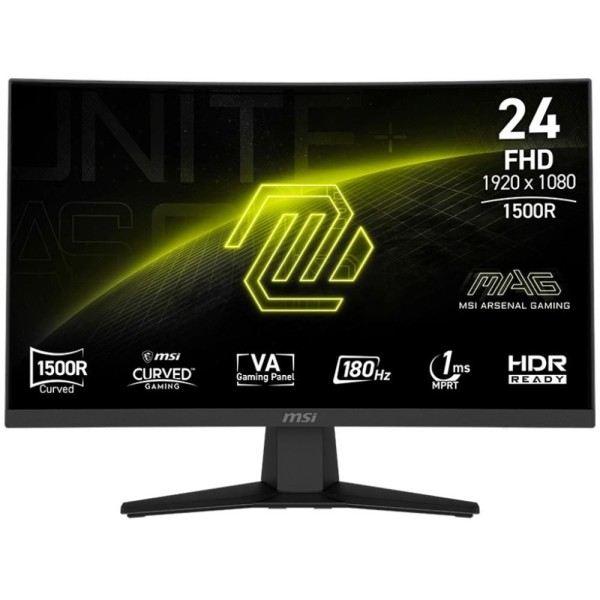 MAG 244C 23,6 VA prohnutý 180Hz 1ms MSI