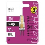 LED žárovka Classic JC 2W 12V G4 neutrální bílá