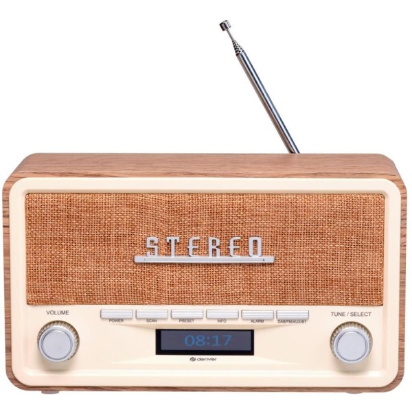 DAB 18LW Rádio DAB+/FM s BT DENVER