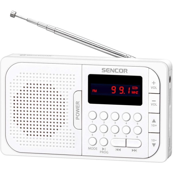 SRD 216 WH FM/BT/USB/SD SENCOR