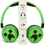 Minecraft Creeper Kids BT Headphones OTL