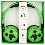Minecraft Creeper Kids BT Headphones OTL