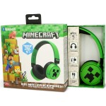 Minecraft Creeper Kids BT Headphones OTL