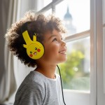 Pokemon Pikachu 3D Kids Headphones OTL