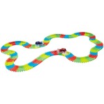 Dráha svítící ve tmě + autíčko s LED svě