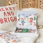 EK170720 Magnetická kniha Vánoce EDUkid