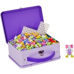 Kufřík kovový Pastel - 600 ks PLUS-PLUS