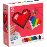Skládej podl.čísel-Srdce 250ks PLUS-PLUS