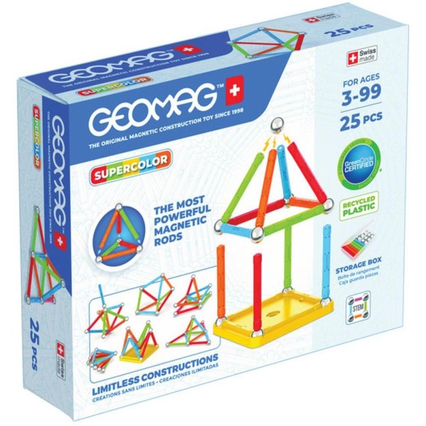 Supercolor 25 dílků GEOMAG