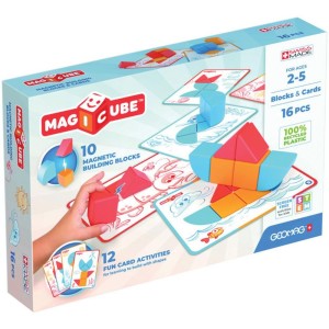 Magicube Blocks+Cards 16 dílků GEOMAG