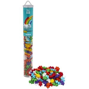 Rainbow mix / 100 pcs Tube PLUS-PLU