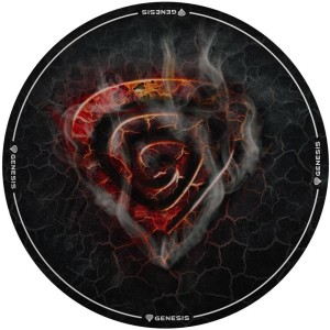 TELLUR 400 ROUND LAVA Podložka pod židli