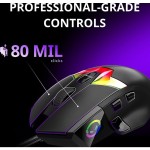 MSP80 Gaming mouse Black LORGAR