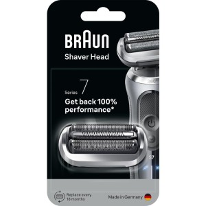 NÁHRADNÍ HLAVICE SERIE 7 STŘÍBRNÁ BRAUN