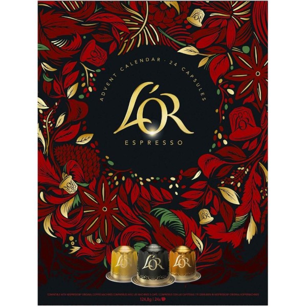 NESPRESSO ADVENT KALENDÁŘ 2025 24 KS LOR
