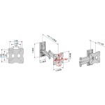 Flatstyle EDR100 TV držák MELICONI