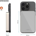 PWB MagZen 10 Crystal,Qi2,titanová FIXED