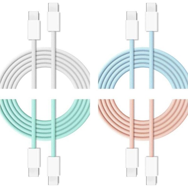 USB-C/USB-C kabel 60W 1m 4ks CUBENEST