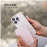 PWB MagZen 5 Crystal, Qi2, růžová FIXED