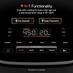 TURBO BLAZE PRO FRITÉZA 6,2L ČERN COSORI