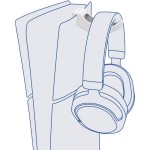 Držák GXT223 pro PS5 ovladač Bílá TRUST