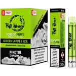 E-CIGAR 1000+ GREEN APPLE ICE PUFF HOUSE