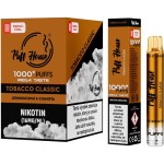 E-CIGAR 1000+ TOBACCO CLASSIC PUFF HOUSE