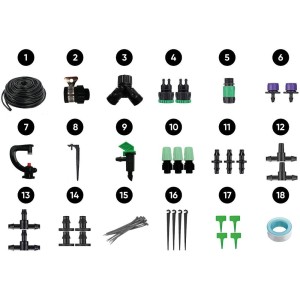 Irrigation Accessories Set TESLA SMART