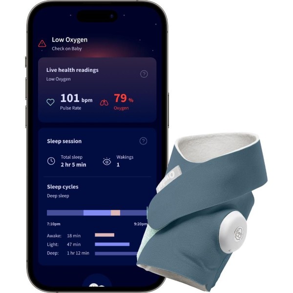 DREAM SOCK BEDTIME BLUE DĚTS.CHŮVA OWLET