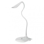 LED stolní lampa D08 s USB, bílá