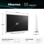 32S5Q QLED TV HISENSE