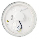 LED přisazené svítidlo Cori, kruhové bílé 12W teplá b., IP44