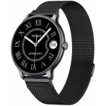 Slim s kovovým řemínkem Černá ARMODD