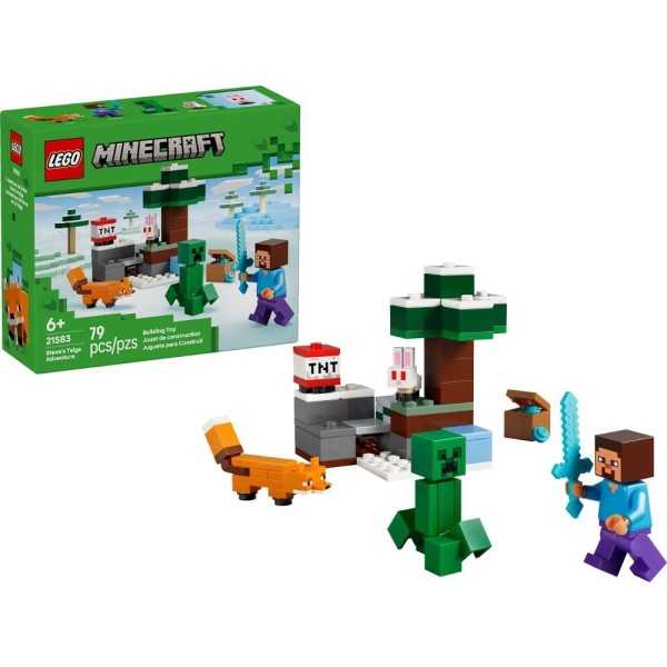 21583 Steve a dobrodružství v tajze LEGO