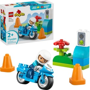 10471 Modrá policejní motorka LEGO