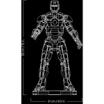 76344 Iron Man Mark 3 sběr. edice LEGO