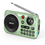 APR 500 Přenosné FM rádio s USB AKAI