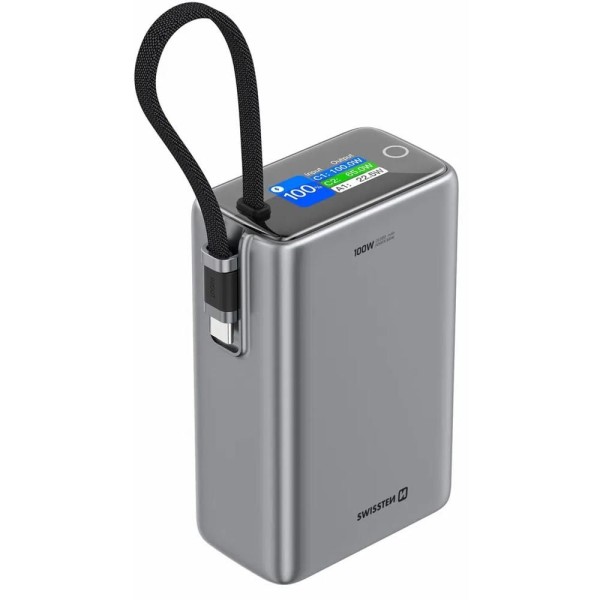 POWER BANK CESTOVNÍ 25000 mAh SWISSTEN