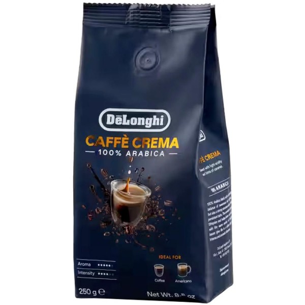 ARABICA CREMA 250G KÁVA ZRNO DE'LONGHI