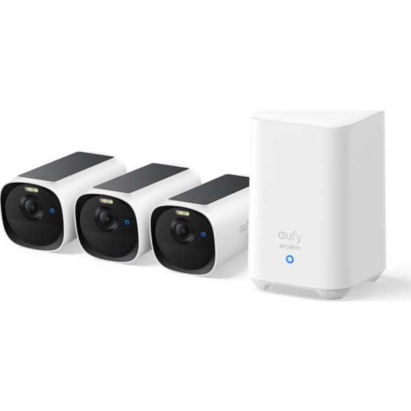 eufy E40, 2K (sada 3ks+HomeBase3) ANKER
