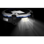 Instinct 3 50mm Solar Whits. Bk/BoltBlue