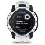 Instinct 3 45mm Solar Whitest./Bolt Blue