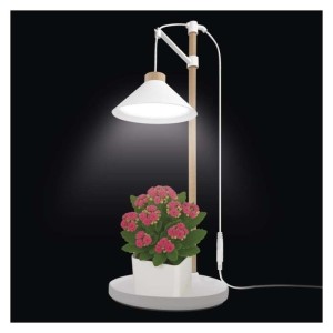 LED GROW pěstební lampa 7 W, časovač, bílá