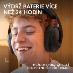 G325 LIGHTSPEED Wrl Headset BK LOGITECH