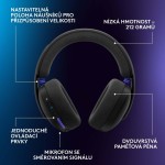 G325 LIGHTSPEED Wrl Headset BK LOGITECH