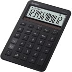 MS 200 DQ BK černá stol.kalkulačka CASIO