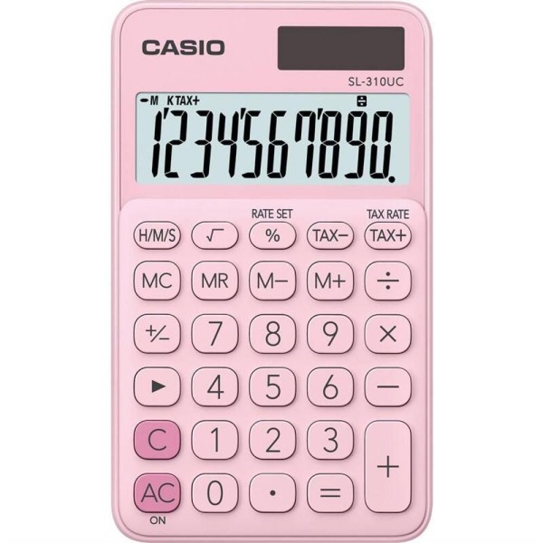 SL 310 YC LP růžová kap.kalkulačka CASIO