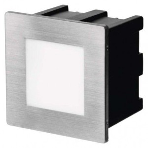 LED orientační vestavné svítidlo 80×80 1,5W neutr. bílá,IP65